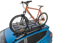 Rhino-Rack Hybrid Bike Carrier mounted on roof rack bar