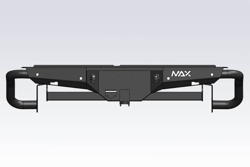 Max 4x4 Rear Step Bar For Holden Colorado 2012-2016