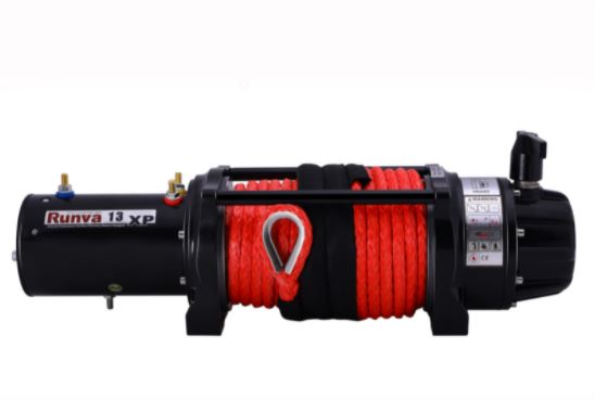RUNVA 13XP 24V Winch with Synthetic Rope
