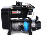 RUNVA EWS10000 Premium 24V Winch With Synthetic Rope