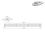 Ultra Vision Raptor 90W 20" LED Light Bar