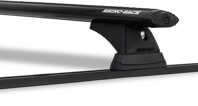 Rhino-Rack Vortex RCH Trackmount 2 Bar Roof Rack Black
