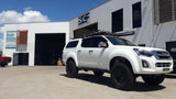 SCF Fatboy Rock Sliders Mounted On Isuzu D-Max 2021+