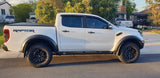 SCF Fatboy Rock Sliders Mounted On Ford Ranger Raptor Side View