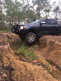 SCF Fatboy Rock Sliders Protecting Ford Ranger PX from damage 