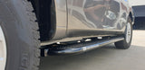 SCF Standard Rock Sliders For Nissan Patrol Y62 - V8 Wagon  Side View