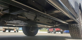 SCF Fatboy Rock Sliders For Nissan Patrol Y62 Underbody View