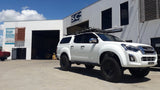  Isuzu D-Max RT With Rock Sliders Mounted Parked Out Front SCF FACTORY
