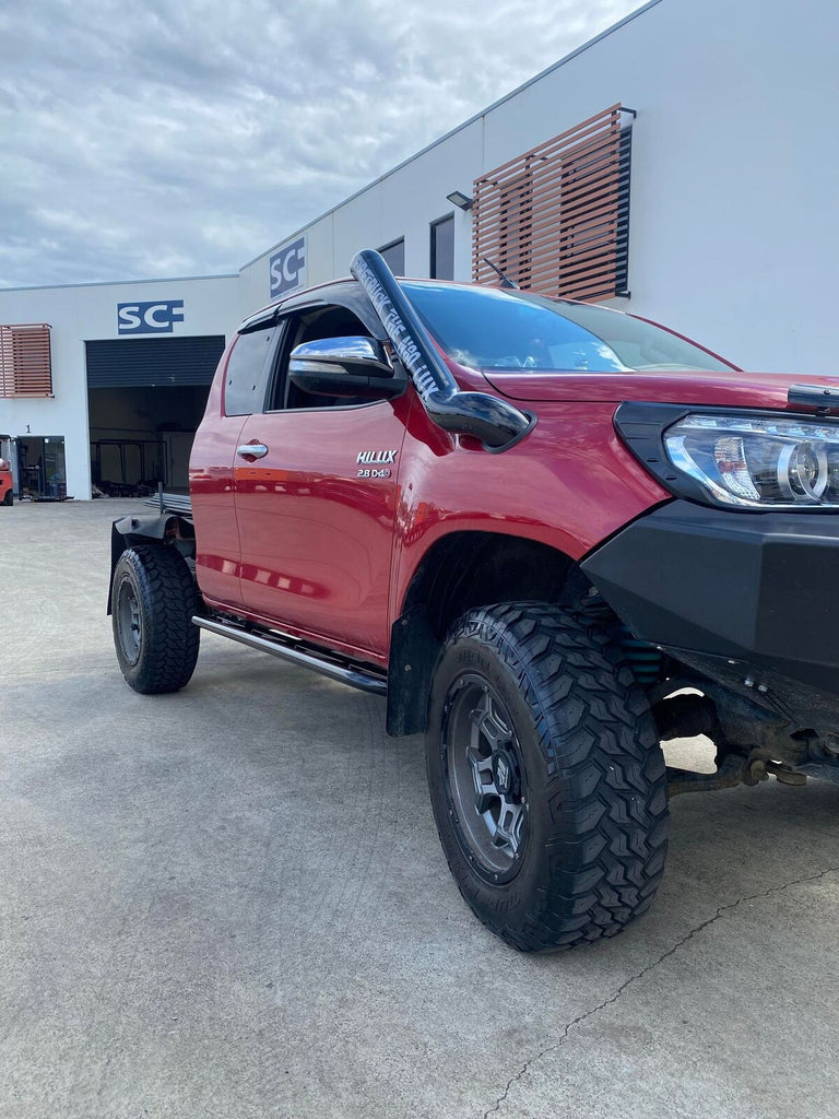SCF Fatboy Rock Sliders For Toyota Hilux N80 2015+