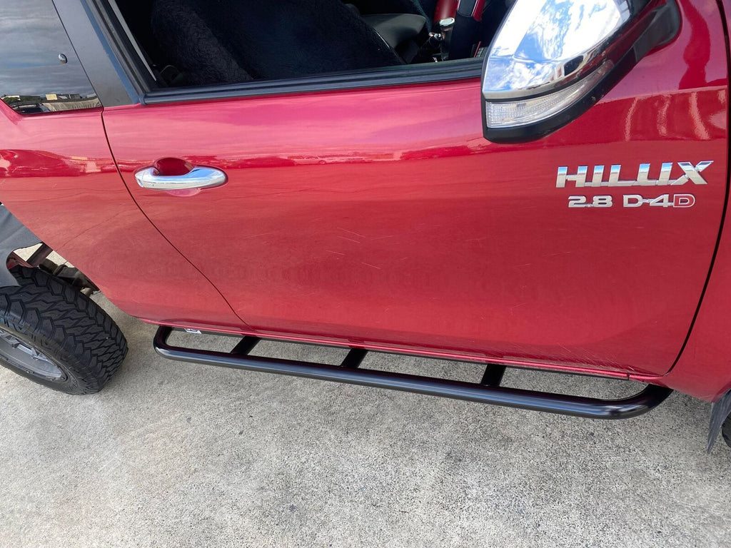 SCF Fatboy Rock Sliders For Toyota Hilux N80 2015+