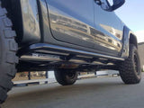 SCF Fatboy Rock Sliders Mounted On Volkswagen Amarok 2011+ Underbody View