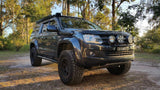 SCF Fatboy Rock Sliders Mounted On Volkswagen Amarok 2011+