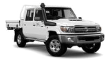 SCF Standard Rock Sliders For Toyota LandCruiser 79 Series Dual Cab