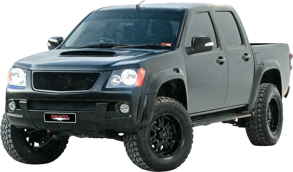 SCF Standard Rock Sliders Mounted on Holden RC Colorado (2008-2012) 
