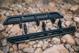 SCF Standard Rock Sliders For Toyota LandCruiser 79 Series Dual Cab View of Both Rocksliders