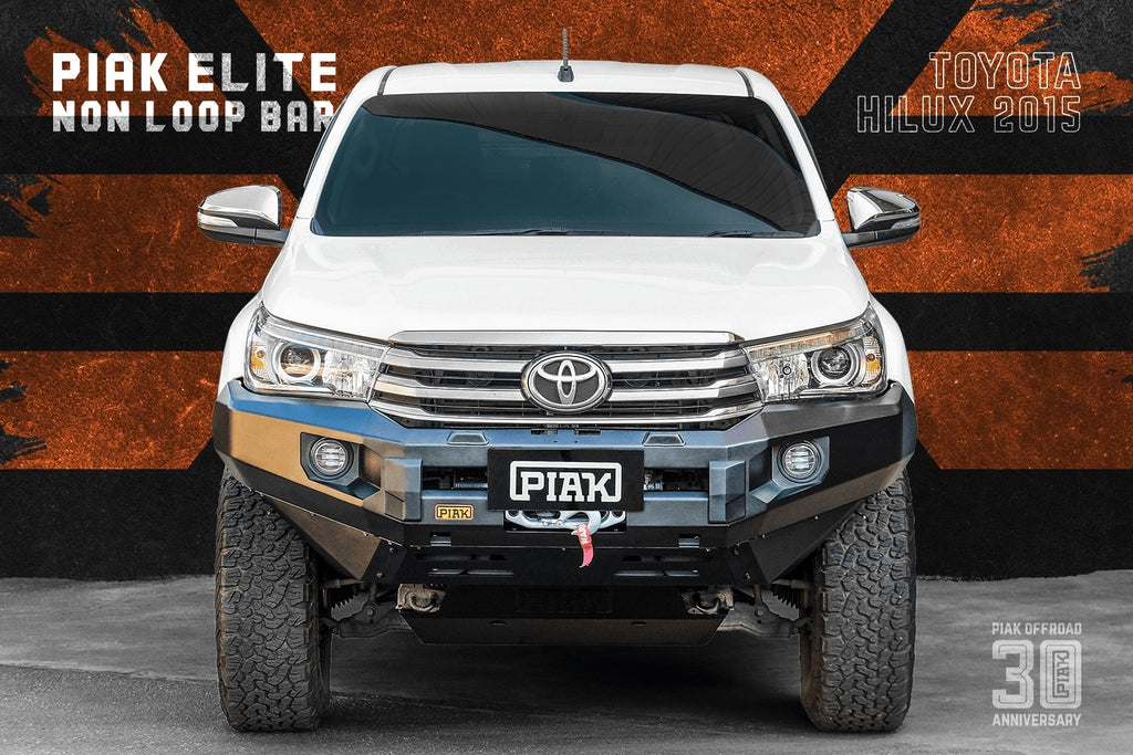 Piak ELITE Non Loop bullbar For Toyota Hilux 2015-2017