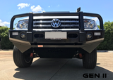 Front View Of The MAX 4x4 Gen II Bull Bar For VOLKSWAGEN AMAROK 2016 ON And The Under Body Protection Plates