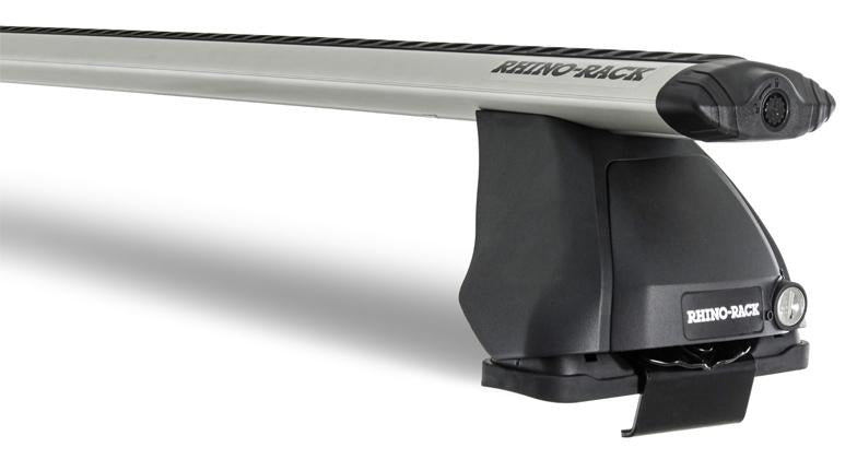 Vortex 2500 Silver 1 Bar Roof Rack (Front) for NISSAN Frontier D40 4dr Pick Up Crew Cab 05 to 19 and SUZUKI Equator 4dr Pick Up Crew Cab 09 to 12