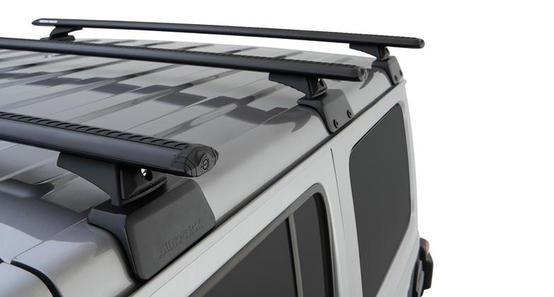 Rhino-Rack Vortex RCL Black 3 Bar Backbone Roof Rack