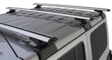 Rhino-RackVortex RCL Silver 3 Bar Backbone Roof Rack JEEP Wrangler JL 2019