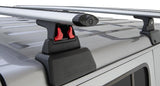 Rhino-Rack Vortex RLT600 3 Bar Backbone Roof Rack For JEEP Wrangler JL 2019 JB0899 & JB0901