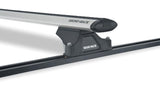 Vortex RLTP Trackmount Silver 2 Bar Roof Rack Rhino-Rack Nissan Frontier and Suzuki Equator