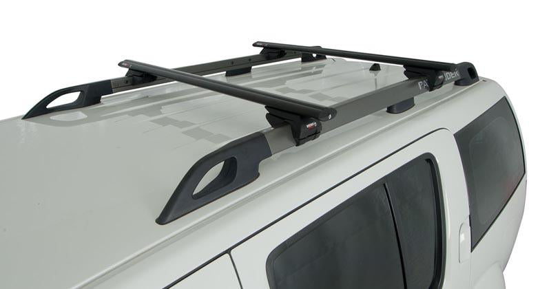 Vortex SX Black 2 Bar Roof Rack Rhino Rack