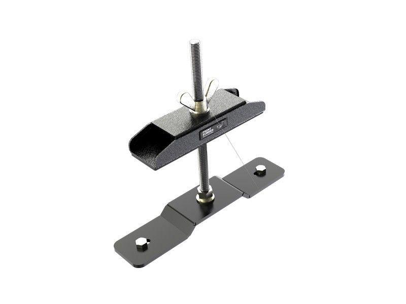 Consists of: 1x Rack Bracket 1x Clamp Bracket 1x Mounting Hardware  Materials used: Black powder-coated 3CR12 stainless steel  Product Dimensions: 263mm (10.4") L x 55mm (2.2") W x 242mm (9.5") H  Weight: 1.5kg (3.3lbs)