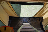 ladder and removable annex floor of the guana equipment roof rack tent