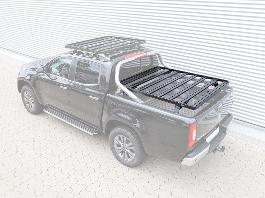 Front Runner Slimline II Bed Rack For Mercedes-Benz X-Class W/ MB Style Bars 2017-Current