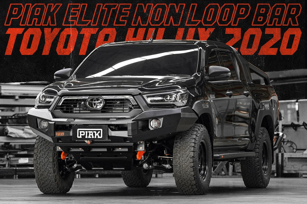 PIAK Elite Non Loop Bar for Toyota Hilux 2020+