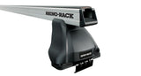 Heavy Duty 2500 Black 2 Bar Roof Rack Silver