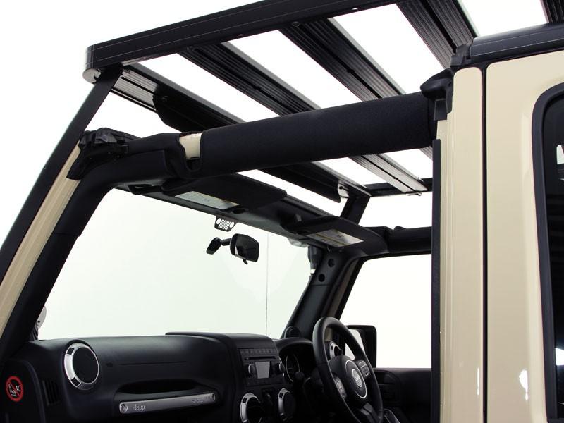 Jeep Wrangler JK 4 Door (2007-2018) Extreme Slimline II 1/2 Roof Rack Kit