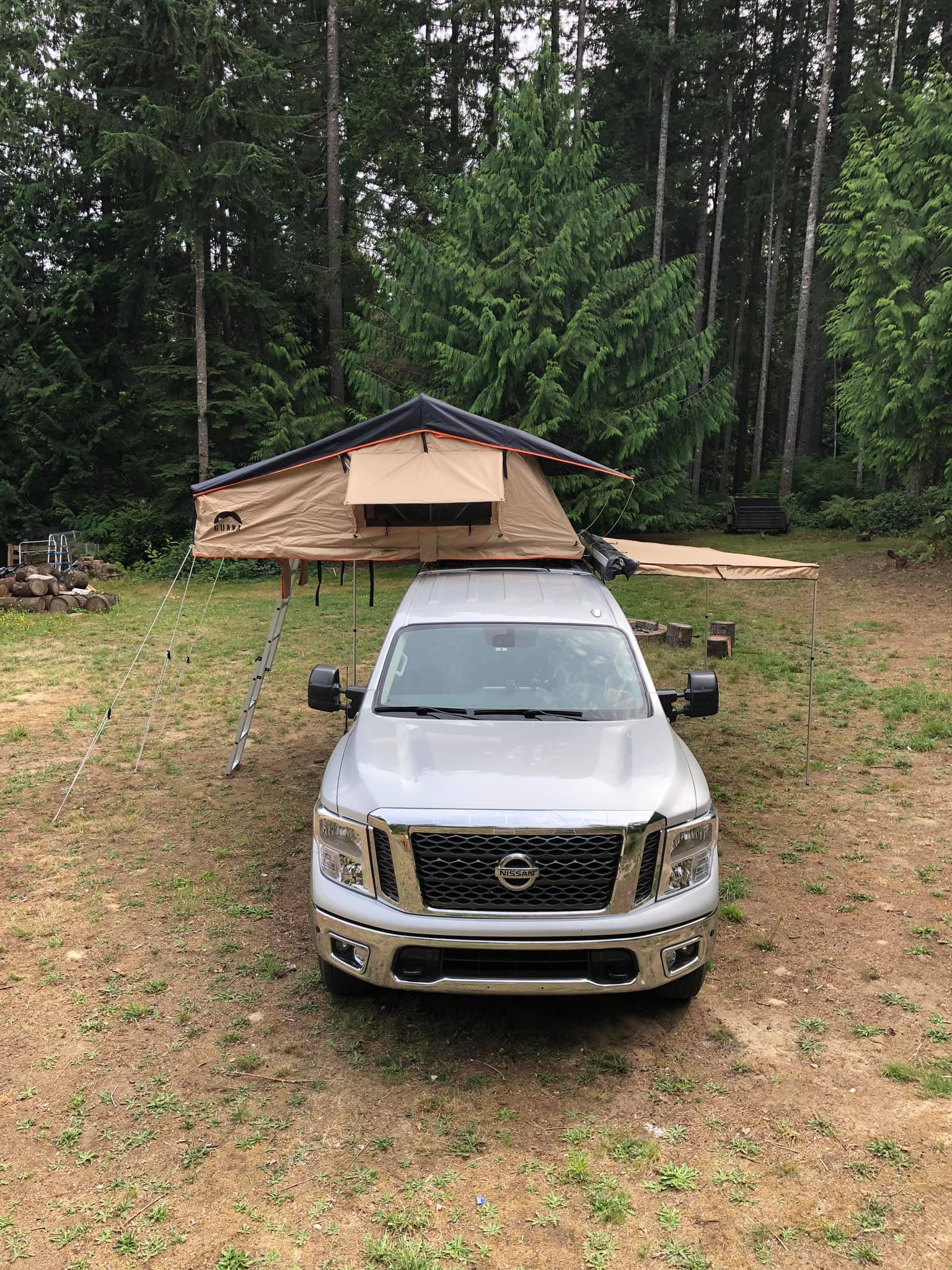 Nissan titan roof top tent top